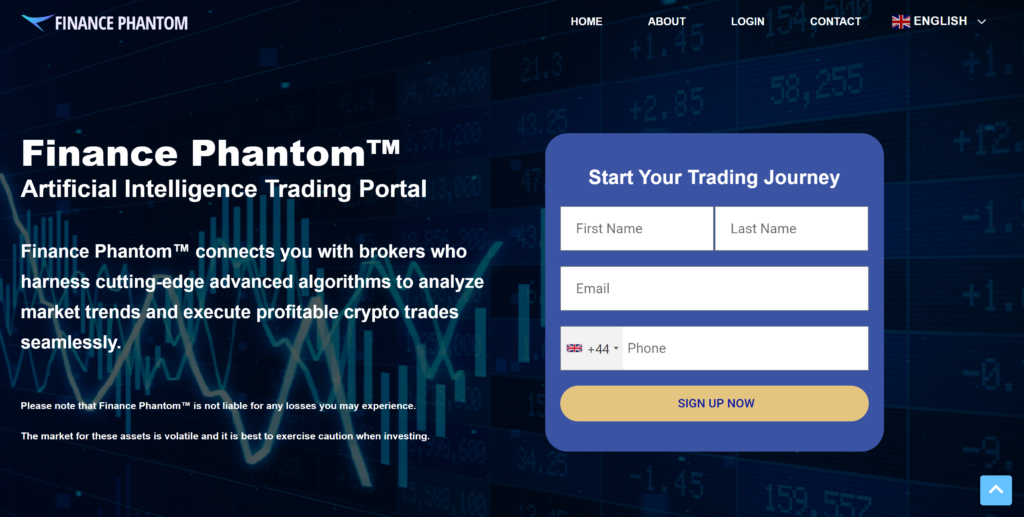 AI Trading Robot Website